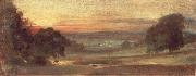 John Constable The Valley of the Stour at Sunset 31 October 1812 oil